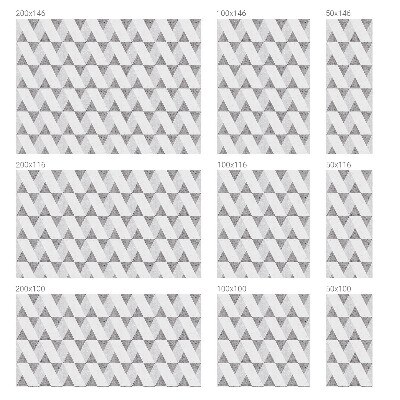 Okenska folija za zaščito pred pogledi Sivi trikotniki