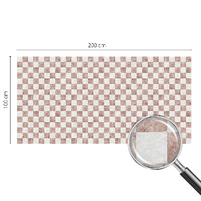 Folija za okna proti soncu Klasična šahovnica