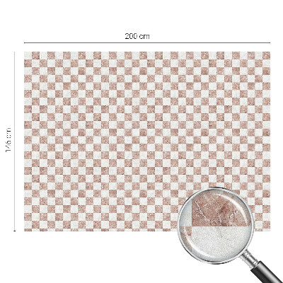 Folija za okna proti soncu Klasična šahovnica