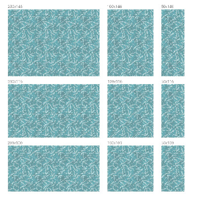 Okenska folija vitraž za zasebnost Listnata eleganca