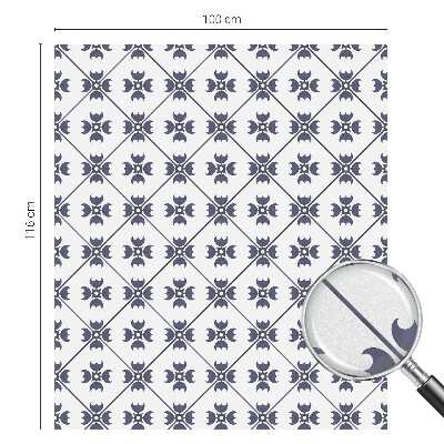 Dekorativna folija za steklo vitraž Rastlinski motiv