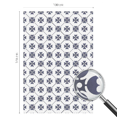 Dekorativna folija za steklo vitraž Rastlinski motiv