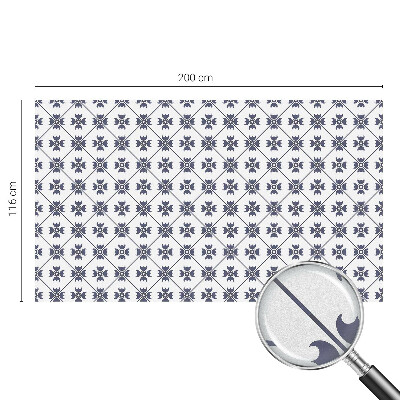 Dekorativna folija za steklo vitraž Rastlinski motiv