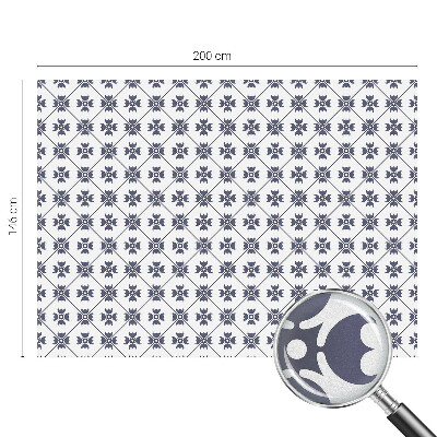 Dekorativna folija za steklo vitraž Rastlinski motiv