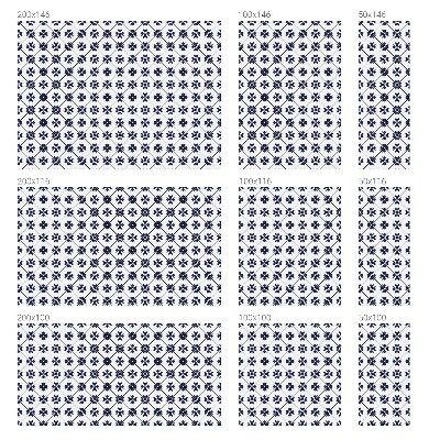 Dekorativna folija za steklo vitraž Rastlinski motiv