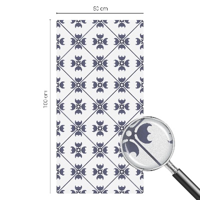 Dekorativna folija za steklo vitraž Rastlinski motiv