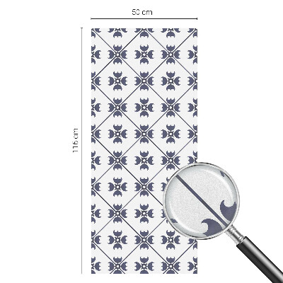 Dekorativna folija za steklo vitraž Rastlinski motiv