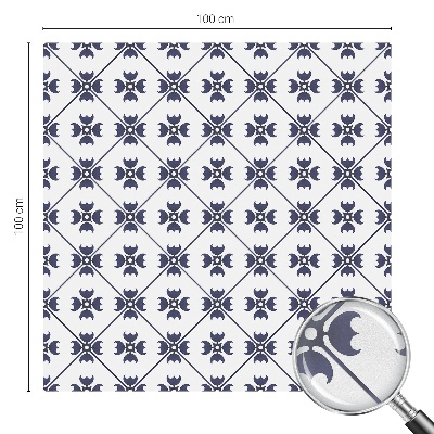 Dekorativna folija za steklo vitraž Rastlinski motiv