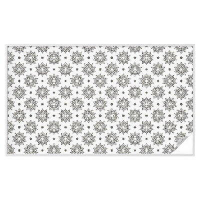 Dekorativna folija za steklo vitraž Klasične rozete