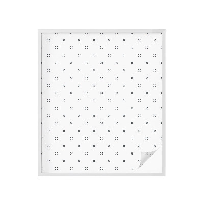 Mlečna folija za okna vitraž Geometrični križi