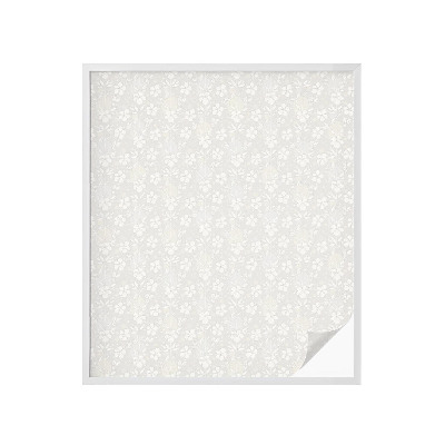 Folija za okna proti soncu Nežne rože