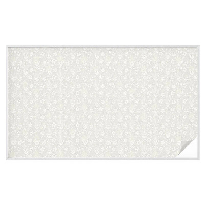 Folija za okna proti soncu Nežne rože