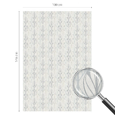 Okenska folija za zaščito pred pogledi Listnati vzorec