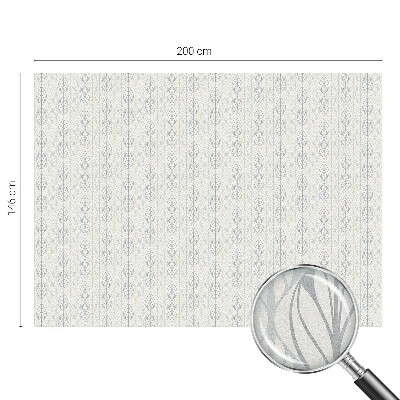 Okenska folija za zaščito pred pogledi Listnati vzorec