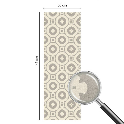 Okenska folija vitraž za zasebnost Geometrijski vzorci