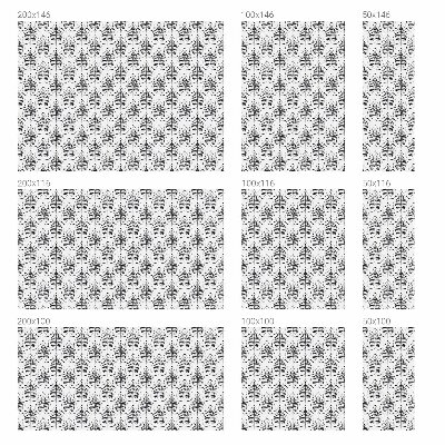 Folija za okna proti soncu Listnata eleganca