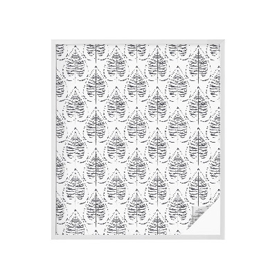 Folija za okna proti soncu Listnata eleganca