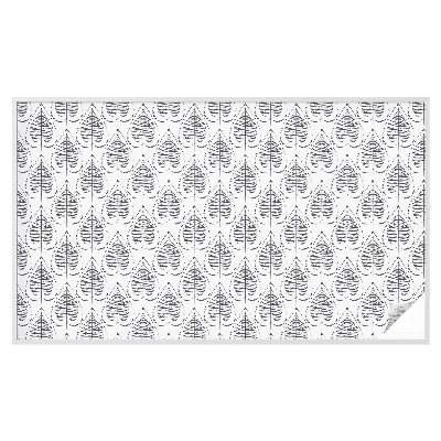 Folija za okna proti soncu Listnata eleganca