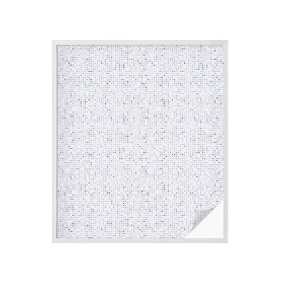 Dekorativna folija za steklo vitraž Pastelne pike