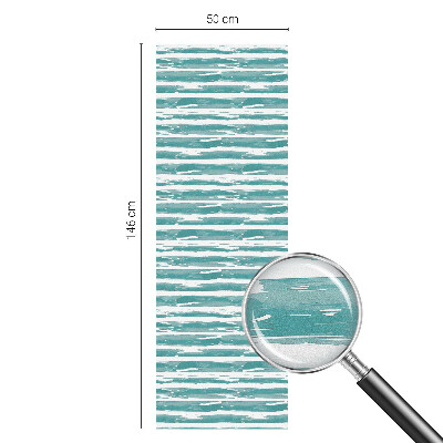 Mlečna folija za okna vitraž Zelene črte