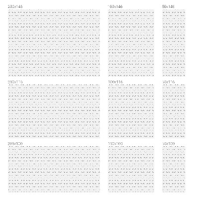 Okenska folija vitraž za zasebnost Vzorec pik