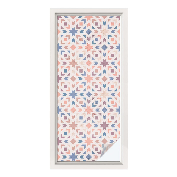 Dekorativna folija za steklo vitraž Barviti vzorci