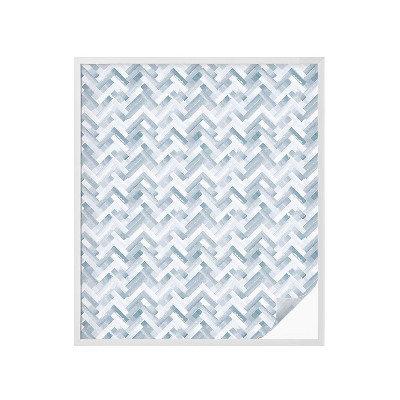 Mlečna folija za okna vitraž Geometrijski vzorec