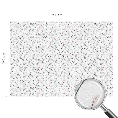 Folija za okna proti soncu Listi rastline