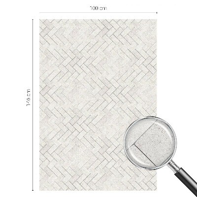 Okenska folija za zaščito pred pogledi Motiv ribje kosti