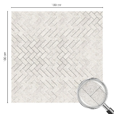 Okenska folija za zaščito pred pogledi Motiv ribje kosti