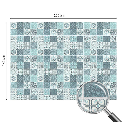 Dekorativna folija za steklo vitraž Boho ploščice