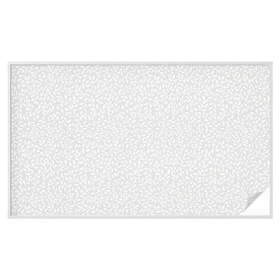 Okenska folija za zaščito pred pogledi Listnati vzorec