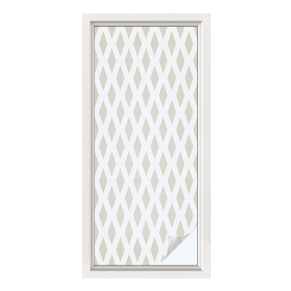 Folija za okna proti soncu Diamantni vzorec