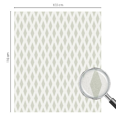 Folija za okna proti soncu Diamantni vzorec