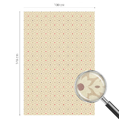 Dekorativna folija za steklo vitraž Cvetlični vzorci