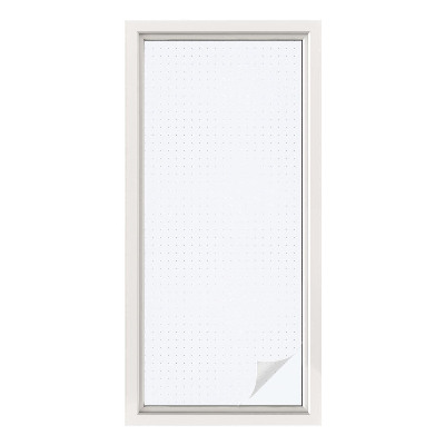 Mlečna folija za okna vitraž Manjše točke