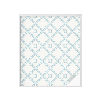 Okenska folija za zaščito pred pogledi Modra geometrija