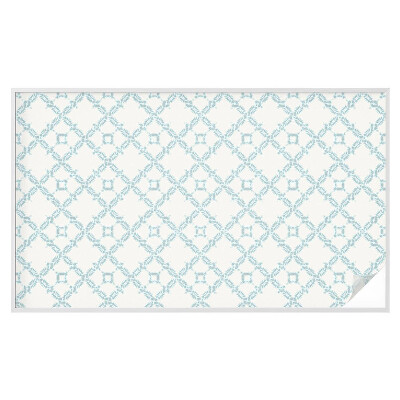 Okenska folija za zaščito pred pogledi Modra geometrija