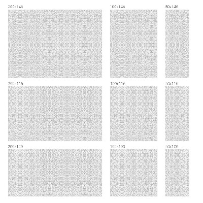 Mlečna folija za okna vitraž Cvetlična simetrija