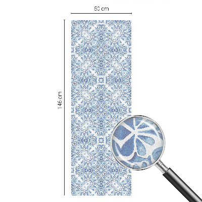 Okenska folija za zaščito pred pogledi Modre ploščice