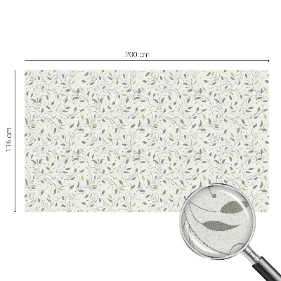 Folija za okna proti soncu Listi poganjkov