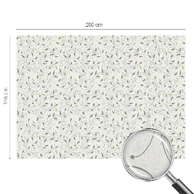 Folija za okna proti soncu Listi poganjkov