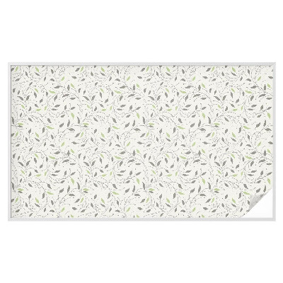 Folija za okna proti soncu Listi poganjkov