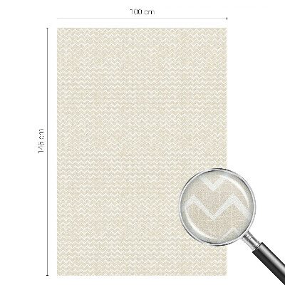 Okenska folija za zaščito pred pogledi Bež cikcak