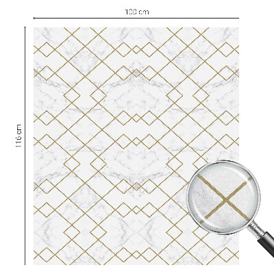 Dekorativna folija za steklo vitraž Geometrijske črte