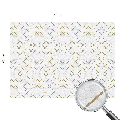 Dekorativna folija za steklo vitraž Geometrijske črte