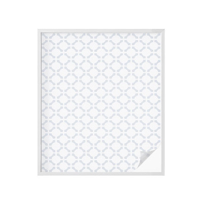 Okenska folija vitraž za zasebnost Geometrijska eleganca