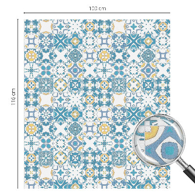 Mlečna folija za okna vitraž Mozaični vzorci