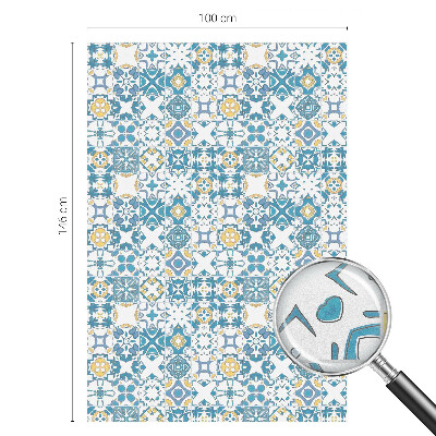 Mlečna folija za okna vitraž Mozaični vzorci