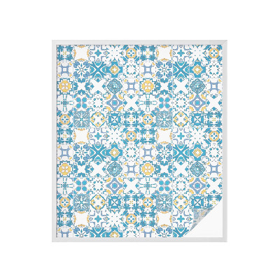 Mlečna folija za okna vitraž Mozaični vzorci